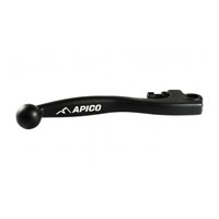 BRAKE LEVER FORGED TRIALS AJP 2 HOLE BLACK LONG